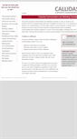 Mobile Screenshot of callidas.com